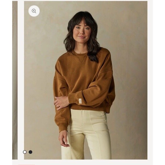 The Normal Brand Sweaters - The Normal Brand Sweater Womens Size Large Jackie Vintage Fleece Crewneck